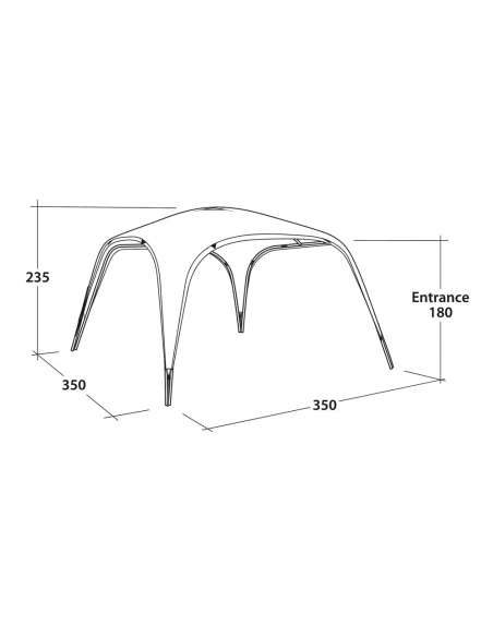 Gazebo Outwell Wakefield Shelter L