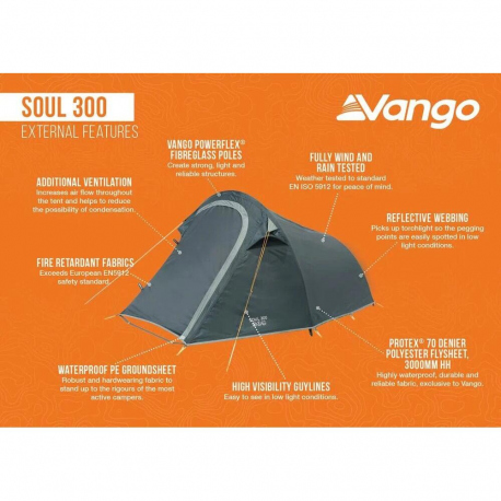 Αντίσκηνα / Σκηνές Vango Soul 300 Tent