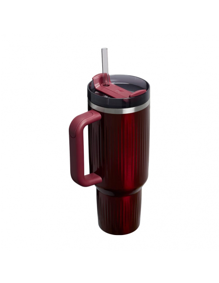Υδροδοχεία - Θερμός - Παγούρια Stanley Quencher H2.0 Fluted Tumbler 1.2L Garnet Shine