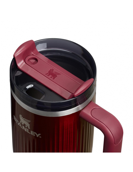Υδροδοχεία - Θερμός - Παγούρια Stanley Quencher H2.0 Fluted Tumbler 1.2L Garnet Shine