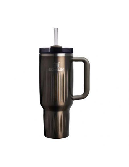 Hydration - Thermos - Bottles Stanley Quencher H2.0 Fluted Tumbler 1.2L Gunmetal Shine