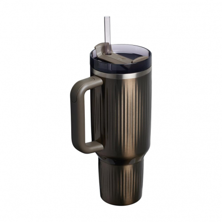 Hydration - Thermos - Bottles Stanley Quencher H2.0 Fluted Tumbler 1.2L Gunmetal Shine