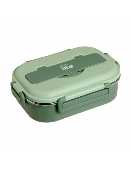 Cook Sets - Food Jars Ecolife Three Seater Lunch Box 1L