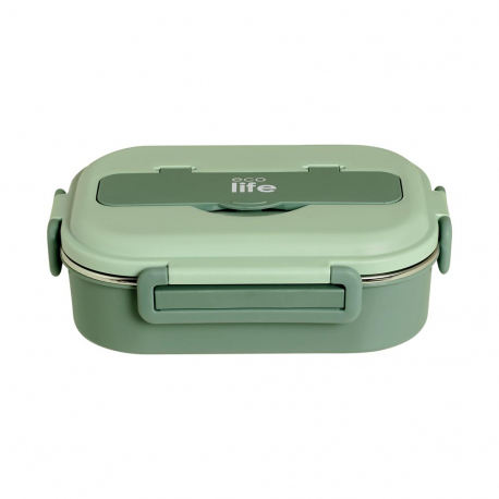 Cook Sets - Food Jars Ecolife Three Seater Lunch Box 1L