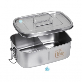 Cook Sets - Food Jars Ecolife Stainless Steel Single Wall Food Container 1L 2