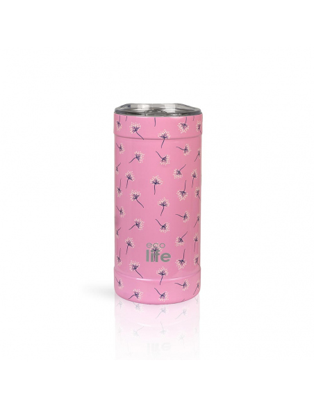 Hydration - Thermos - Bottles Ecolife Pink Dandelion Coffee Thermos 500ml