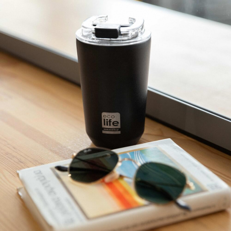Hydration - Thermos - Bottles Ecolife Pure Black Coffee Thermos 360ml