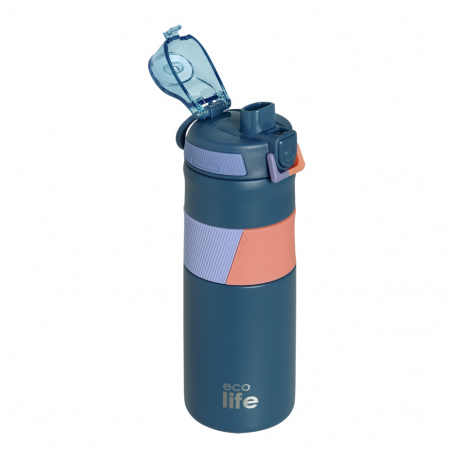 Υδροδοχεία - Θερμός - Παγούρια Ecolife Blue Thermos 500ml