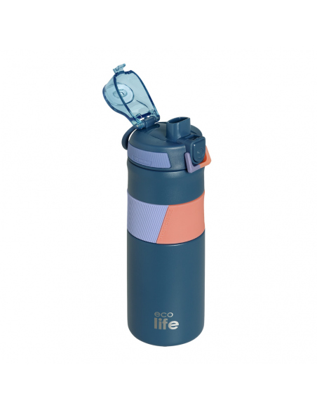 Υδροδοχεία - Θερμός - Παγούρια Ecolife Blue Thermos 500ml