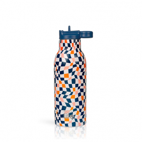 Hydration - Thermos - Bottles Ecolife Color Squares Straw Thermos 550ml