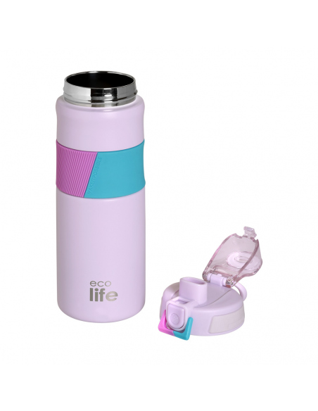 Υδροδοχεία - Θερμός - Παγούρια Ecolife Pink Thermos 500ml
