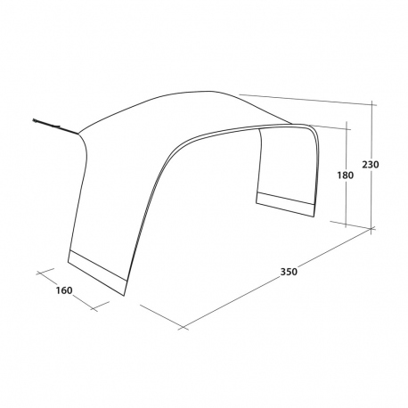 Gazebo Outwell Wakefield Tent Connector