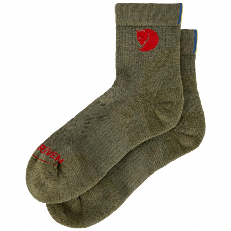 Socks Fjallraven Quarter Wool Socks Green