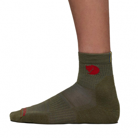 Socks Fjallraven Quarter Wool Socks Green
