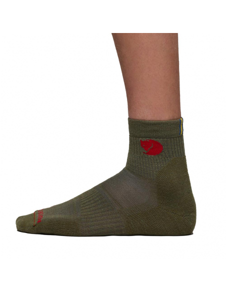 Socks Fjallraven Quarter Wool Socks Green