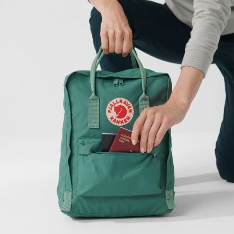 Daypacks Fjallraven Kanken Sky Blue - Light Oak