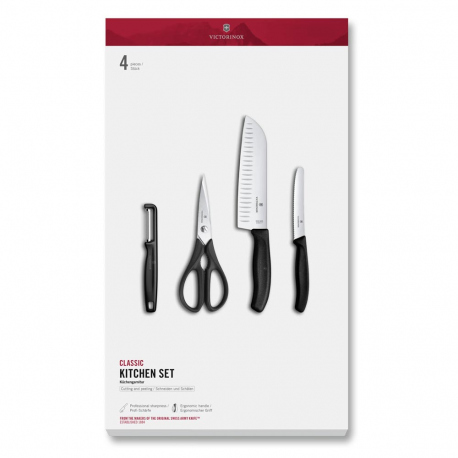Μαχαιροπίρουνα - Εργαλεία Victorinox 4 Pieces Classic Kitchen Set