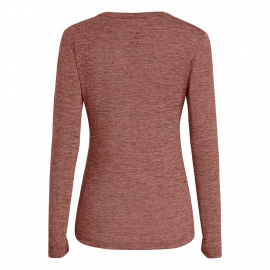 Sweatproof Salewa Women's Puez Melange Dry Tee Desert Pink 2