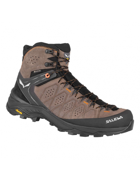 Boots - Hiking Shoes Salewa Men's Alp Trainer 2 Mid GTX Walnut