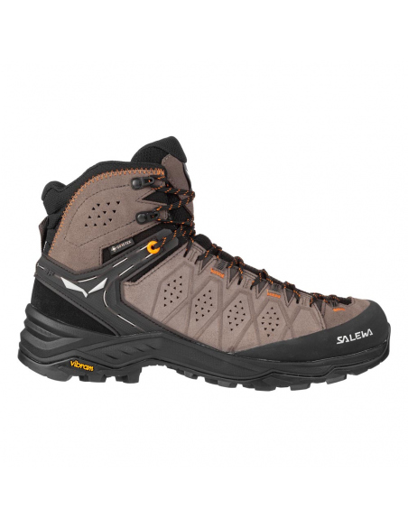 Boots - Hiking Shoes Salewa Men's Alp Trainer 2 Mid GTX Walnut