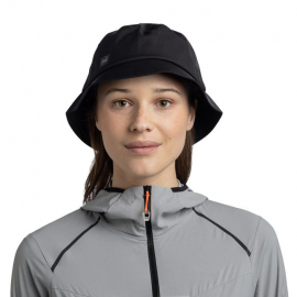 Hats Buff Rain Bucket Hat Solid Black 2