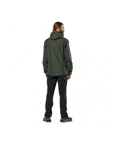 Jackets Salewa Men's Puez Aqua 4 2.5L Jacket Olive Oil Multi