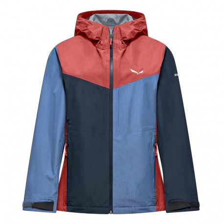 Τζάκετς Salewa Women's Puez Aqua 4 2.5L Jacket Etruscan Red Multi