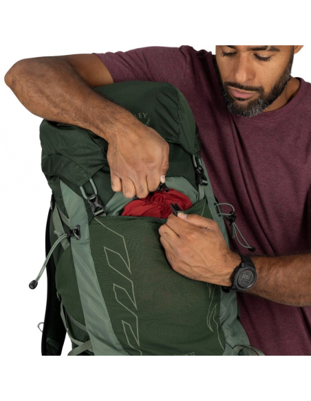 Hiking Backpacks Osprey Talon 33 Backpack Green Canopy