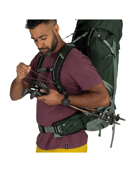 Hiking Backpacks Osprey Talon 44 Backpack Green Canopy
