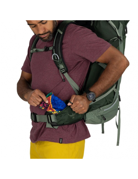 Hiking Backpacks Osprey Talon 44 Backpack Green Canopy