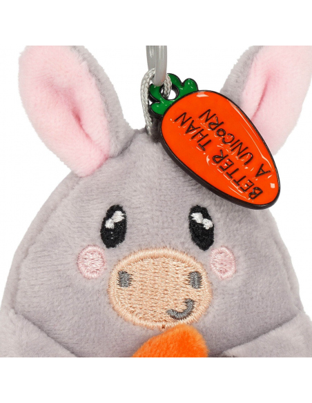 Αρχική Donkey Plush Key Ring - Tiny Super Soft!