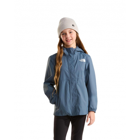 Τζάκετς The North Face Girls' Antora Rain Jacket Granite Grey
