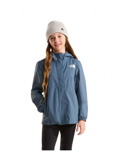 Τζάκετς The North Face Girls' Antora Rain Jacket Granite Grey