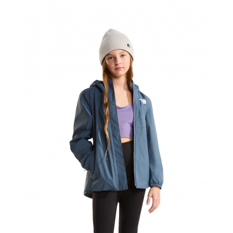 Τζάκετς The North Face Girls' Antora Rain Jacket Granite Grey