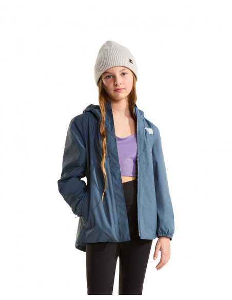 Τζάκετς The North Face Girls' Antora Rain Jacket Granite Grey