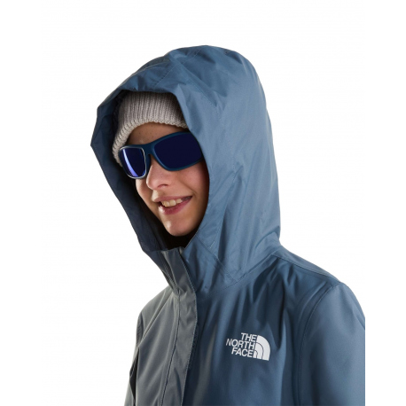 Τζάκετς The North Face Girls' Antora Rain Jacket Granite Grey