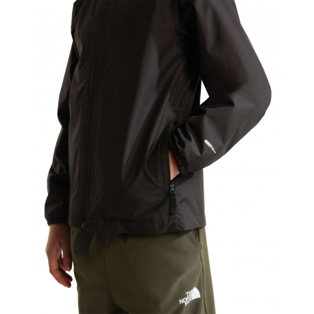 Τζάκετς The North Face Teens' Zipline Rain Jacket Black