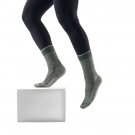 Κάλτσες Smartwool Hike Classic Edition Full Cushion Second Cut Crew Socks Dark Sage