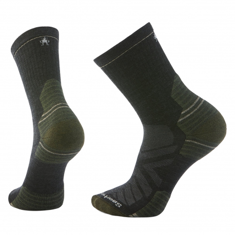 Socks Smartwool Hike Targeted Cushion Mid Crew Socks Charcoal