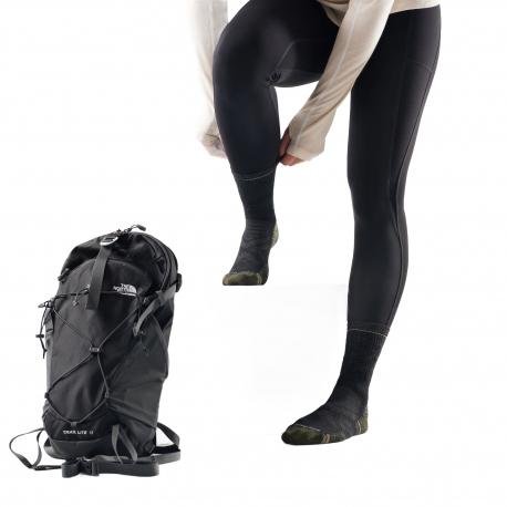 Socks Smartwool Hike Targeted Cushion Mid Crew Socks Charcoal