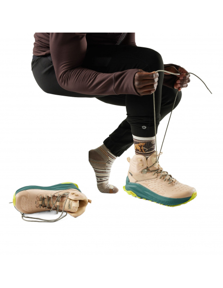 Socks Smartwool Hike Targeted Cushion Bear Stripe Mid Crew Socks Ash