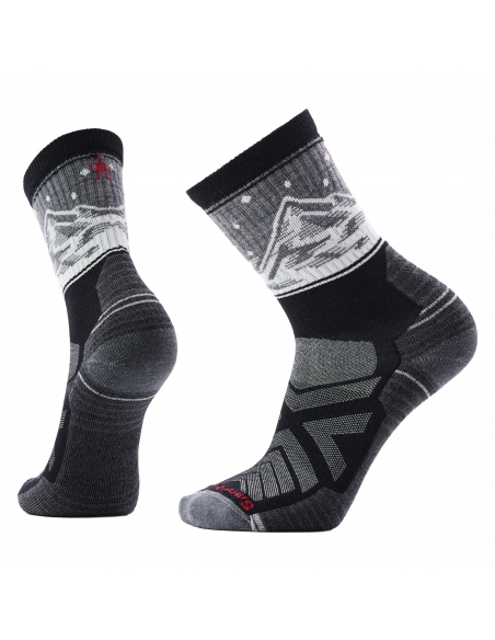 Socks Smartwool Hike Light Cushion Valley View Crew Socks Black
