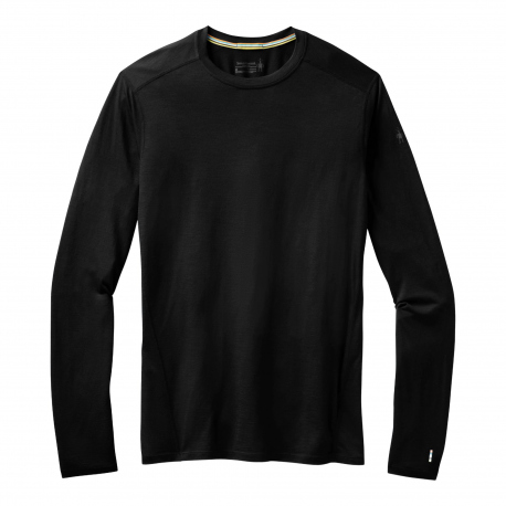 Thermal Baselayer Smartwool Men's Classic All-Season Merino Base Layer Crew Black