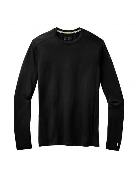 Thermal Baselayer Smartwool Men's Classic All-Season Merino Base Layer Crew Black
