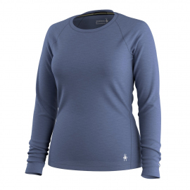 Thermal Baselayer Smartwool Women's Classic All-Season Merino Base Layer Crew Nightfall Blue