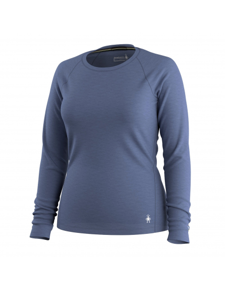 Thermal Baselayer Smartwool Women's Classic All-Season Merino Base Layer Crew Nightfall Blue