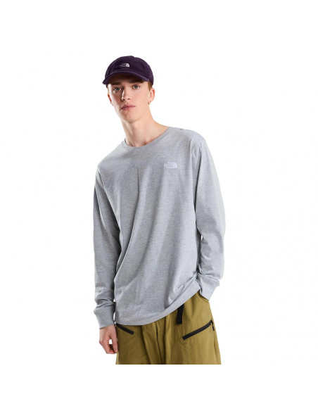 Μακρυμάνικες The North Face Men's Evolution Simple Dome Regular LS T-Shirt Grey