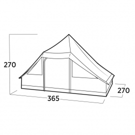 Αντίσκηνα / Σκηνές Easy Camp Orsa Cabin 2