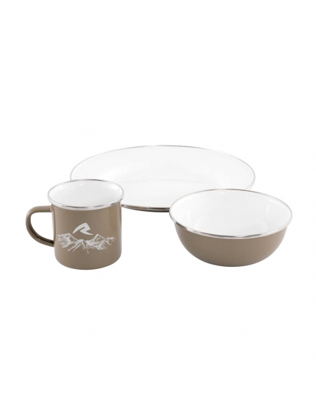 Cook Sets - Food Jars Robens Tongass Single Enamel Set