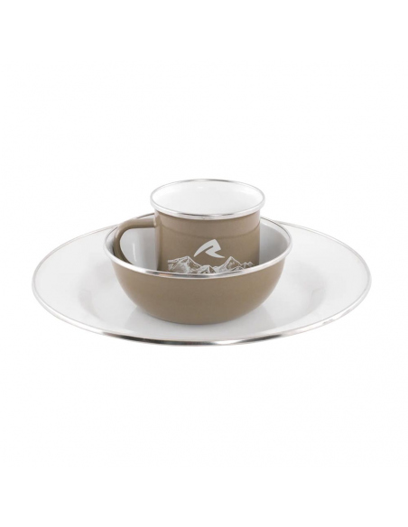 Cook Sets - Food Jars Robens Tongass Single Enamel Set